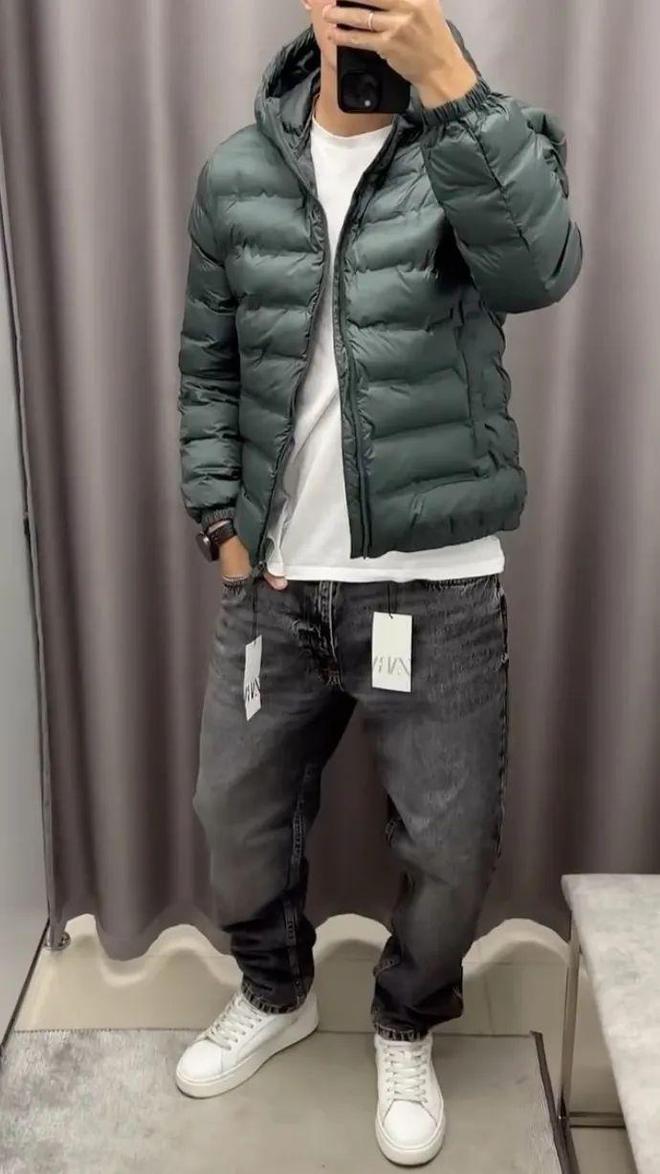 套冬季穿搭时尚大气潮流帅气！OG真人适合30岁男生的3(图2)